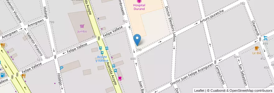 Mapa de ubicacion de Centro Educativo de Nivel Secundario 57, Caballito en Argentinië, Ciudad Autónoma De Buenos Aires, Buenos Aires, Comuna 6.