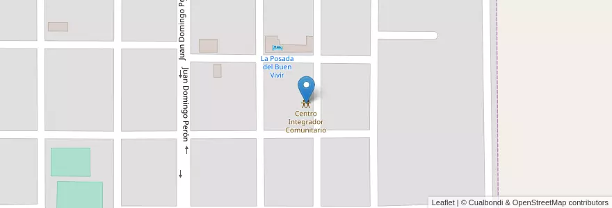 Mapa de ubicacion de Centro Integrador Comunitario en Argentina, Santiago Del Estero, Departamento Alberdi, Sachayoj.