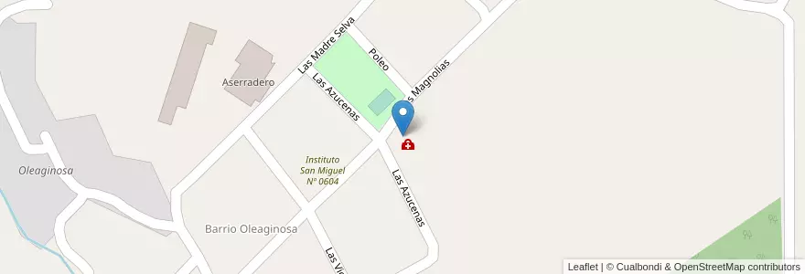 Mapa de ubicacion de Centro Integrador Comunitario en Argentina, Misiones, Departamento Eldorado, Municipio De Eldorado.