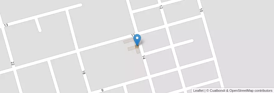 Mapa de ubicacion de Centro Integrador Comunitario en Arjantin, Buenos Aires, Partido De Florentino Ameghino, Ameghino.