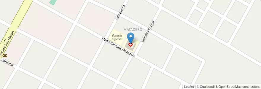 Mapa de ubicacion de Centro Integral Comunitario en Argentine, Santiago Del Estero, Departamento General Taboada.