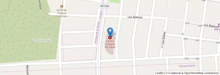 Mapa de ubicacion de Centro integral de Salud en Argentina, Catamarca, Departamento Capital, Municipio De San Fernando Del Valle De Catamarca, San Fernando Del Valle De Catamarca.