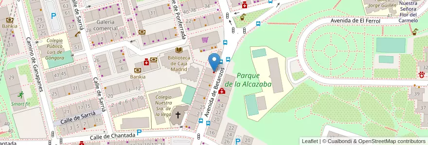 Mapa de ubicacion de Centro Integral Odontológico en Spanje, Comunidad De Madrid, Comunidad De Madrid, Área Metropolitana De Madrid Y Corredor Del Henares, Madrid.