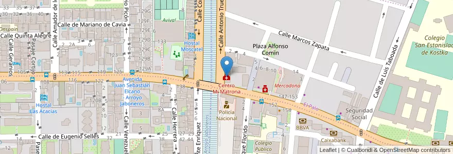 Mapa de ubicacion de Centro Mi Matrona en Espagne, Andalousie, Malaga, Málaga-Costa Del Sol, Málaga.