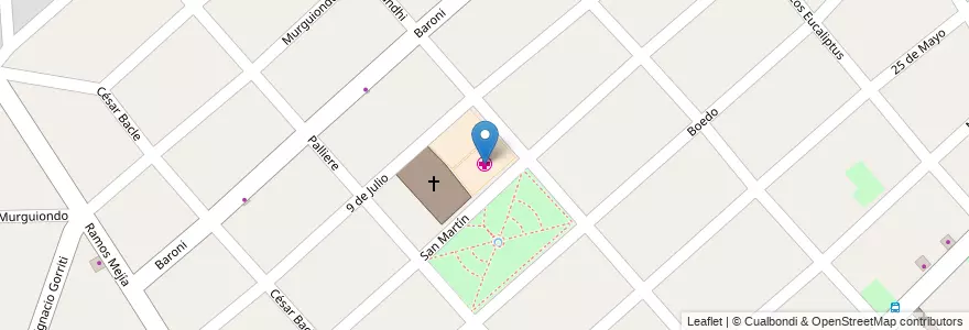 Mapa de ubicacion de Centro Municipal de Diabetes Dr. Alberto Maggio en Argentinië, Buenos Aires, Partido De Malvinas Argentinas, Los Polvorines.
