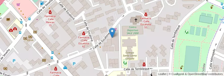 Mapa de ubicacion de Centro Musical Serra en Spanje, Comunidad De Madrid, Comunidad De Madrid, Área Metropolitana De Madrid Y Corredor Del Henares, Madrid.