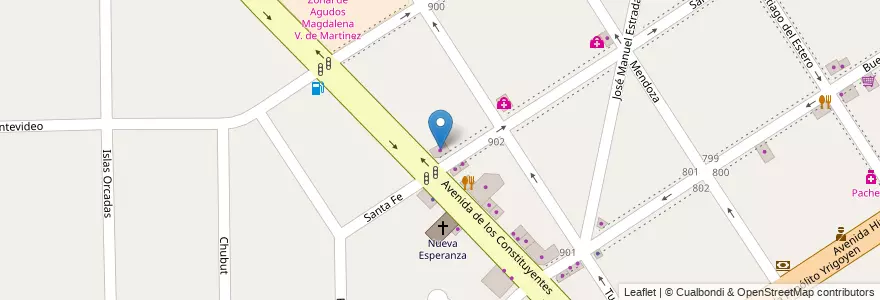 Mapa de ubicacion de Centro Optico Pacheco en 阿根廷, 布宜诺斯艾利斯省, Partido De Tigre, General Pacheco.