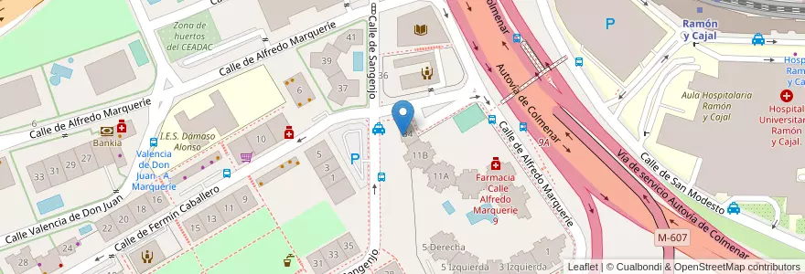 Mapa de ubicacion de Centro Politécnico a Distancia y Editorial CPD, S.L. en スペイン, マドリード州, Comunidad De Madrid, Área Metropolitana De Madrid Y Corredor Del Henares, Madrid.