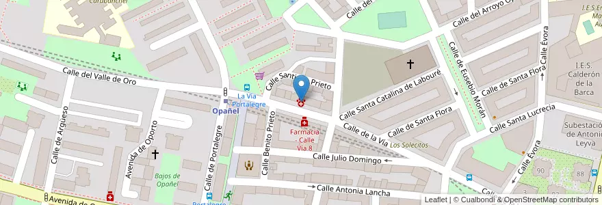 Mapa de ubicacion de Centro Veterinario Huellas SLP en 스페인, Comunidad De Madrid, Comunidad De Madrid, Área Metropolitana De Madrid Y Corredor Del Henares, 마드리드.