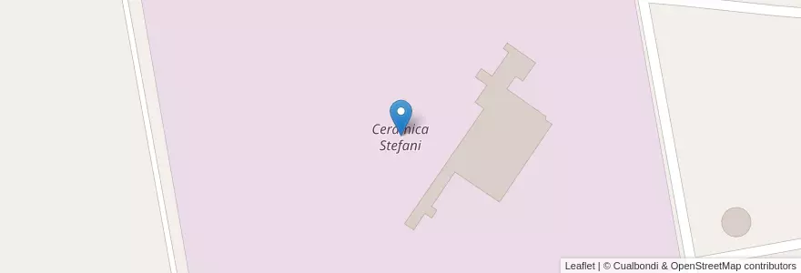 Mapa de ubicacion de Ceramica Stefani en 阿根廷, 智利, 內烏肯省, Departamento Confluencia, Municipio De Cutral Có.