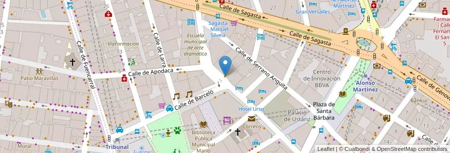 Mapa de ubicacion de Cereal Hunters en Испания, Мадрид, Мадрид, Área Metropolitana De Madrid Y Corredor Del Henares, Мадрид.