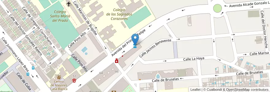 Mapa de ubicacion de Ceres Alquiler en スペイン, カスティーリャ＝ラ・マンチャ州, Toledo, Talavera, Talavera De La Reina.
