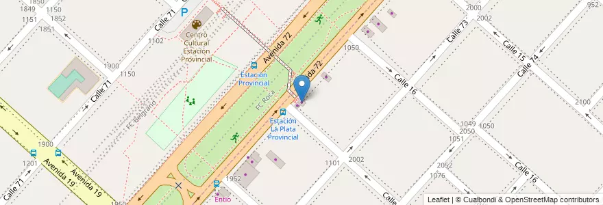 Mapa de ubicacion de Cerrajería, Altos de San Lorenzo en Arjantin, Buenos Aires, Partido De La Plata, Altos De San Lorenzo.