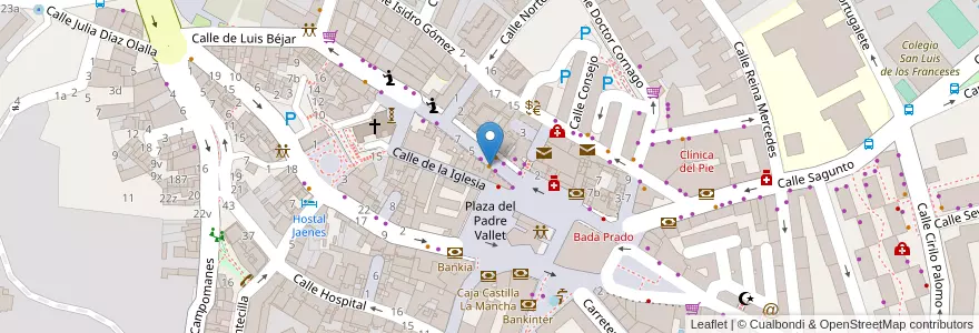 Mapa de ubicacion de Cervecería Cruz Blanca en 스페인, Comunidad De Madrid, Comunidad De Madrid, Área Metropolitana De Madrid Y Corredor Del Henares, Pozuelo De Alarcón.