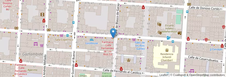 Mapa de ubicacion de Cervecería La Ola en Spagna, Comunidad De Madrid, Comunidad De Madrid, Área Metropolitana De Madrid Y Corredor Del Henares, Madrid.