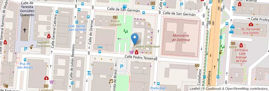 Mapa de ubicacion de Cervecería La Sureña en Sepanyol, Comunidad De Madrid, Comunidad De Madrid, Área Metropolitana De Madrid Y Corredor Del Henares, Madrid.