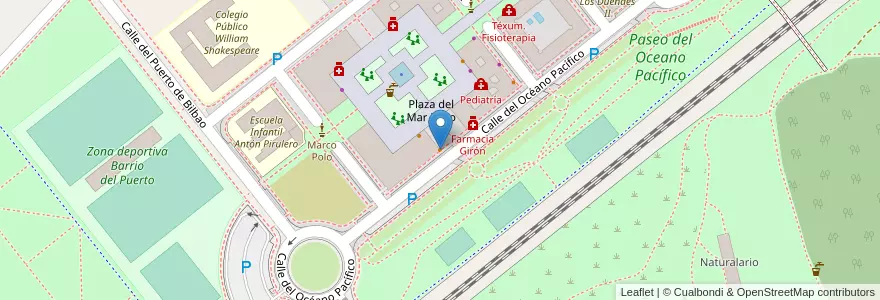 Mapa de ubicacion de Cervecería Lamar en Spanien, Autonome Gemeinschaft Madrid, Autonome Gemeinschaft Madrid, Área Metropolitana De Madrid Y Corredor Del Henares, Madrid.