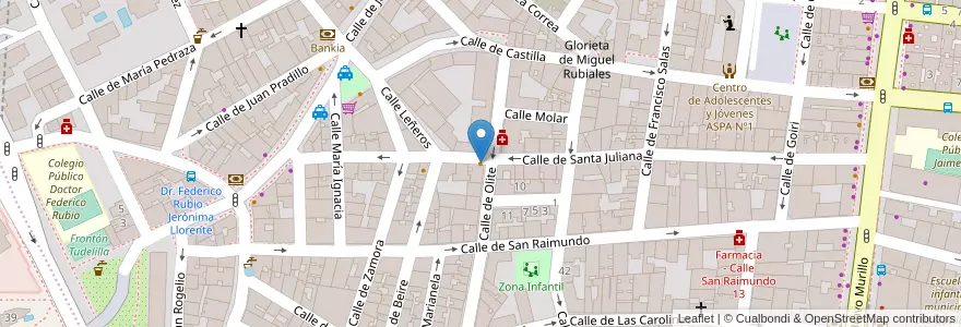 Mapa de ubicacion de Cervecería Polar en Spanien, Autonome Gemeinschaft Madrid, Autonome Gemeinschaft Madrid, Área Metropolitana De Madrid Y Corredor Del Henares, Madrid.