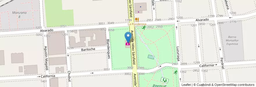 Mapa de ubicacion de CeSAC Nº 1, Barracas en آرژانتین, Ciudad Autónoma De Buenos Aires, Comuna 4, Buenos Aires.