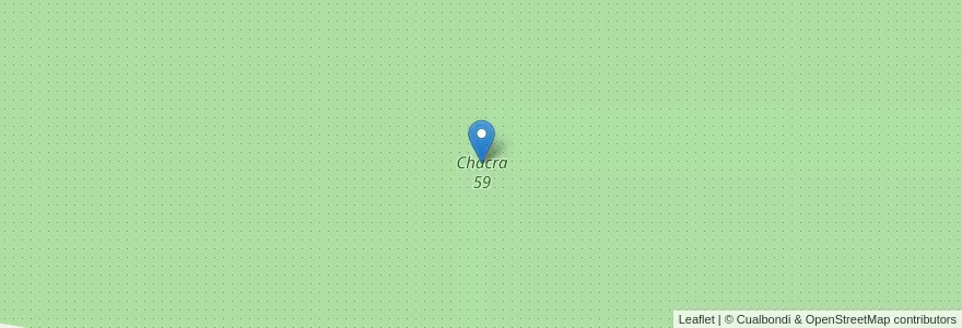 Mapa de ubicacion de Chacra 59 en Arjantin, Şili, Río Negro, Municipio De Allen, Departamento General Roca.