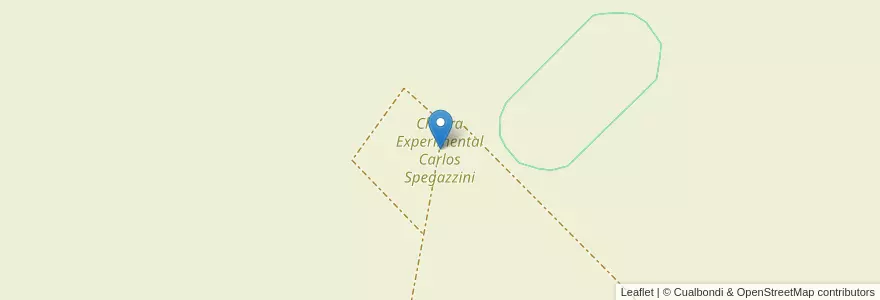 Mapa de ubicacion de Chacra Experimental Carlos Spegazzini en アルゼンチン, ブエノスアイレス州, Partido De Patagones, Carmen De Patagones.