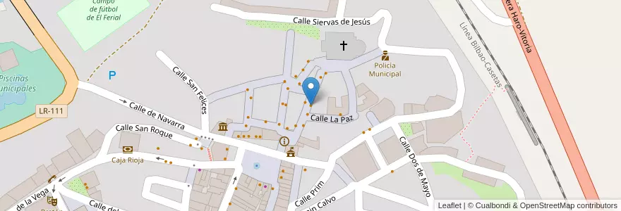 Mapa de ubicacion de Chamonix nuevo en Испания, Риоха, Риоха, Haro.