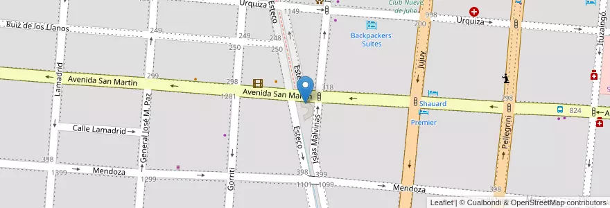 Mapa de ubicacion de Charito (local 2) en Argentina, Salta, Capital, Municipio De Salta, Salta.