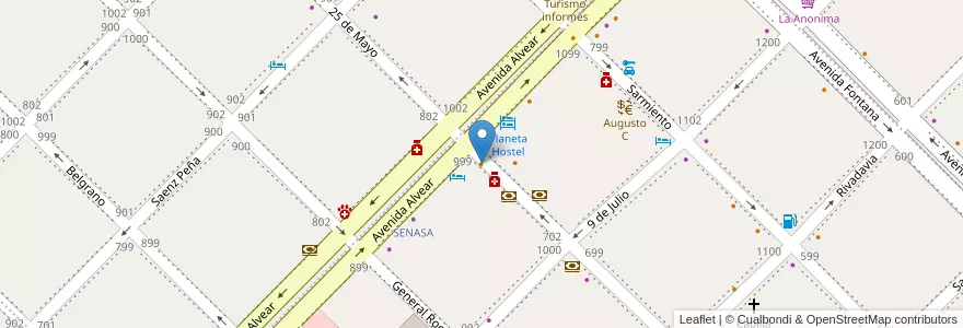 Mapa de ubicacion de Charla cafe en Argentina, Cile, Chubut, Departamento Futaleufú, Esquel.
