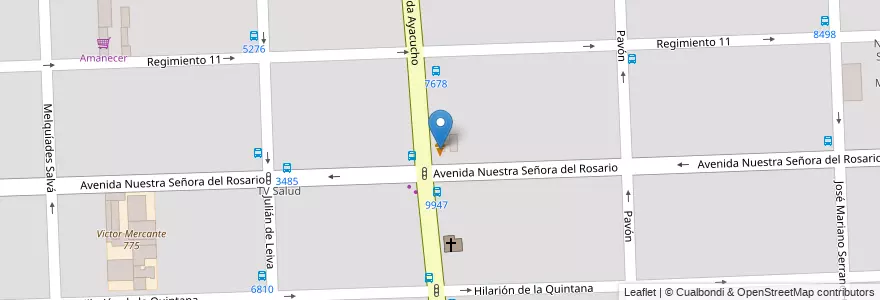 Mapa de ubicacion de Charlot en Argentina, Santa Fe, Departamento Rosario, Municipio De Rosario, Rosário.