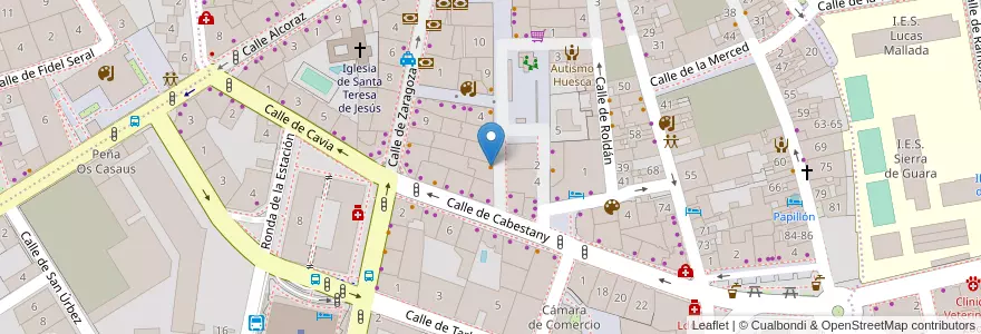Mapa de ubicacion de Cheers en إسبانيا, أرغون, وشقة, Hoya De Huesca / Plana De Uesca, وشقة.