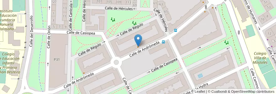 Mapa de ubicacion de Chef & Chic en Spanje, Comunidad De Madrid, Comunidad De Madrid, Área Metropolitana De Madrid Y Corredor Del Henares, Móstoles.
