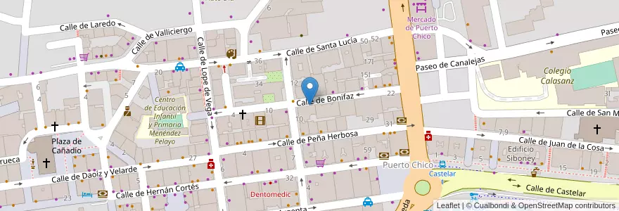 Mapa de ubicacion de Chefs Working en Spain, Cantabria, Cantabria, Santander, Santander.
