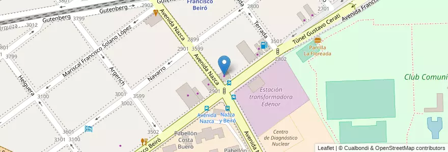 Mapa de ubicacion de Chery Fengtai, Agronomia en Argentinië, Ciudad Autónoma De Buenos Aires, Buenos Aires, Comuna 11, Comuna 15.