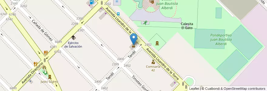 Mapa de ubicacion de Chicago Center, Mataderos en 阿根廷, Ciudad Autónoma De Buenos Aires, Comuna 9, 布宜诺斯艾利斯.