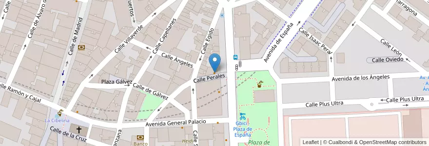 Mapa de ubicacion de Chicote en Испания, Мадрид, Мадрид, Área Metropolitana De Madrid Y Corredor Del Henares, Getafe.