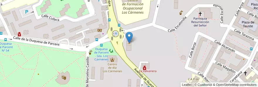 Mapa de ubicacion de Chifa El Retablo de Kelly en 스페인, Comunidad De Madrid, Comunidad De Madrid, Área Metropolitana De Madrid Y Corredor Del Henares, 마드리드.