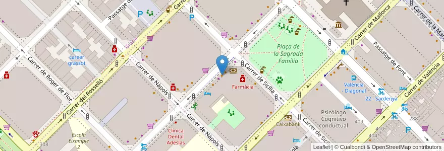 Mapa de ubicacion de Chill Bar en España, Cataluña, Barcelona, Barcelonés, Barcelona.