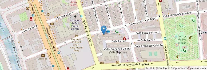 Mapa de ubicacion de China Town en スペイン, ムルシア州, ムルシア州, Campo De Cartagena Y Mar Menor, Cartagena.