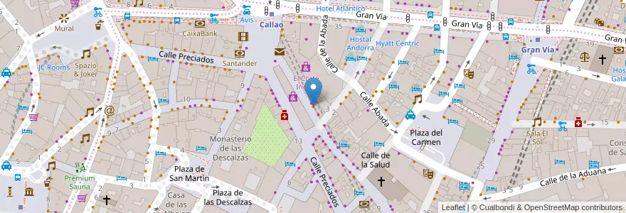 Mapa de ubicacion de Chipstar en Испания, Мадрид, Мадрид, Área Metropolitana De Madrid Y Corredor Del Henares, Мадрид.