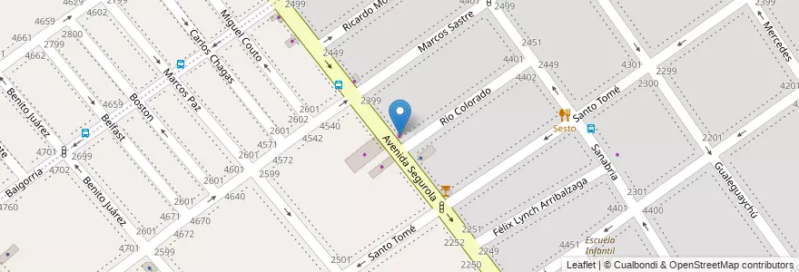 Mapa de ubicacion de Chiquito, Monte Castro en آرژانتین, Ciudad Autónoma De Buenos Aires, Buenos Aires, Comuna 10, Comuna 11.