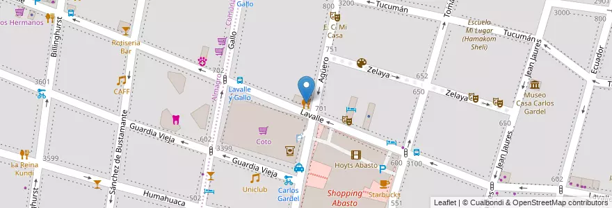 Mapa de ubicacion de Chola de Oro, Balvanera en Argentinien, Ciudad Autónoma De Buenos Aires, Buenos Aires.