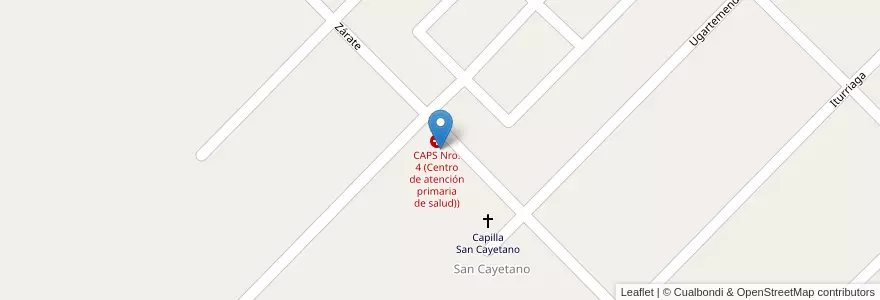 Mapa de ubicacion de CIC (Centro integrador Comunitario) en Argentine, Province De Buenos Aires, Partido De Campana.