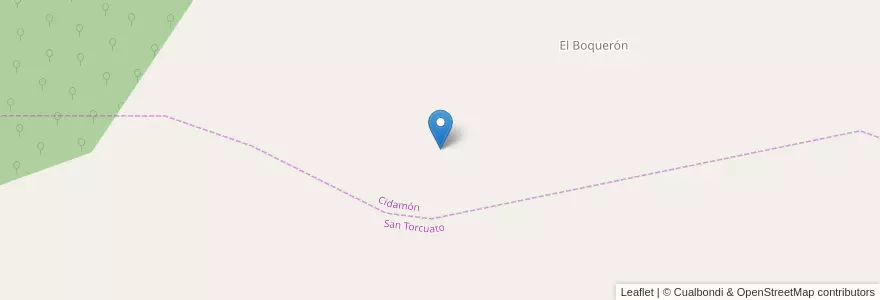 Mapa de ubicacion de Cidamón en Espanha, La Rioja, La Rioja, Cidamón, San Torcuato.