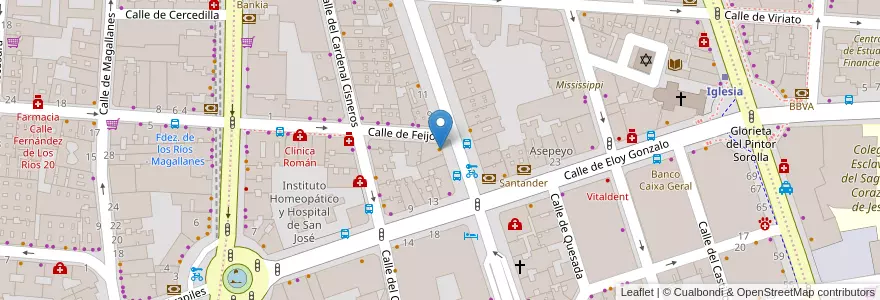 Mapa de ubicacion de Cilantro en Испания, Мадрид, Мадрид, Área Metropolitana De Madrid Y Corredor Del Henares, Мадрид.