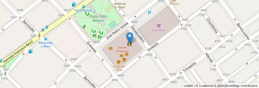 Mapa de ubicacion de Cinema Devoto, Villa Devoto en Arjantin, Ciudad Autónoma De Buenos Aires, Buenos Aires, Comuna 10, Comuna 11.