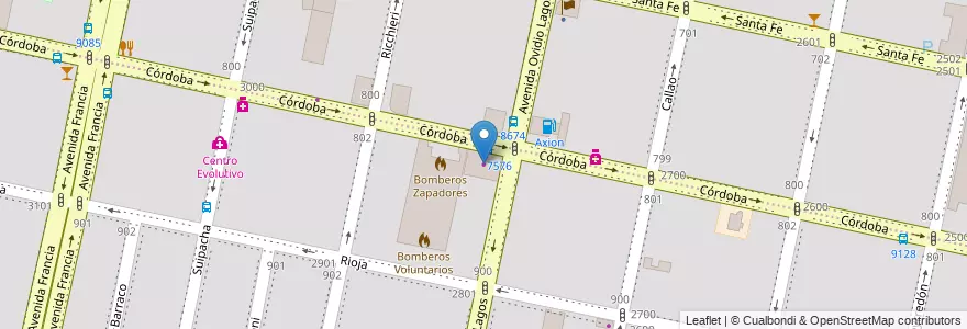 Mapa de ubicacion de Circular S.A. en Argentina, Santa Fe, Departamento Rosario, Municipio De Rosario, Rosário.