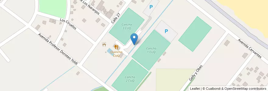 Mapa de ubicacion de Círculo Universitario de Quilmes en Аргентина, Буэнос-Айрес, Quilmes.