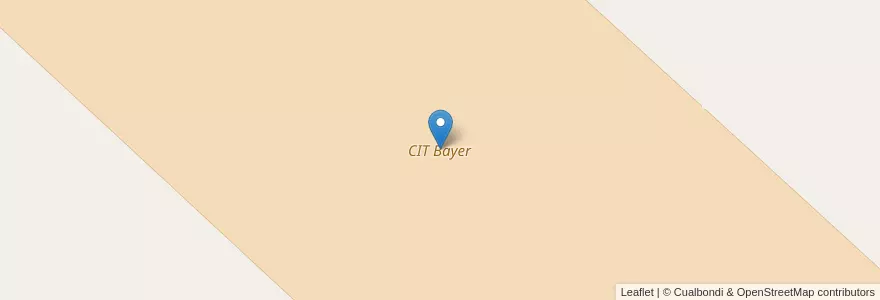 Mapa de ubicacion de CIT Bayer en Argentinië, Buenos Aires, Partido De Chacabuco.