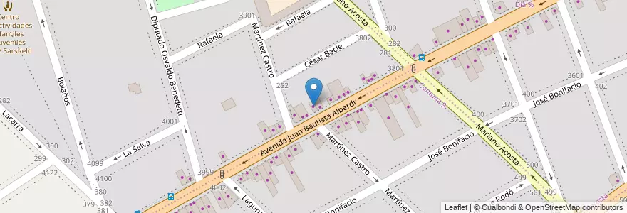 Mapa de ubicacion de City Ceramica, Velez Sarsfield en Arjantin, Ciudad Autónoma De Buenos Aires, Comuna 9, Buenos Aires, Comuna 10.