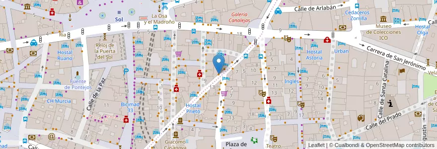 Mapa de ubicacion de City Kebab en Espanha, Comunidade De Madrid, Comunidade De Madrid, Área Metropolitana De Madrid Y Corredor Del Henares, Madrid.